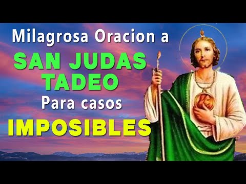Oración a San Judas Tadeo para causas imposibles: ¡consigue milagros ahora!