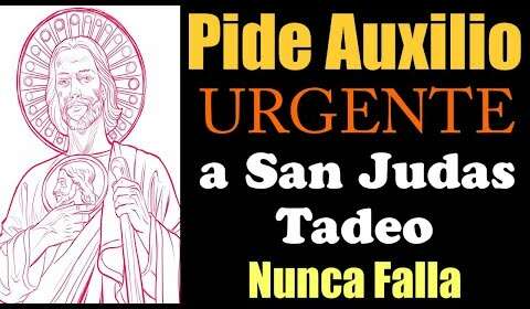 Oración a San Judas Tadeo escrita: pide su ayuda
