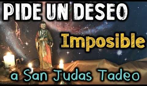 Oración milagrosa de San Judas Tadeo para casos imposibles