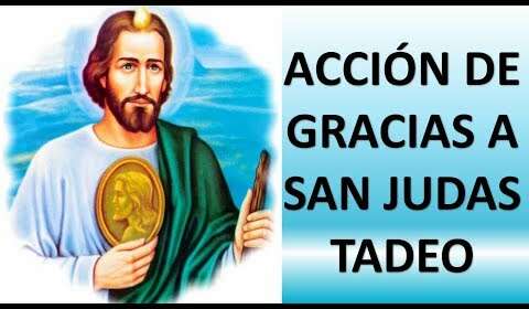 Oración a San Judas Tadeo para agradecer: ¡Hazla parte de tu vida!