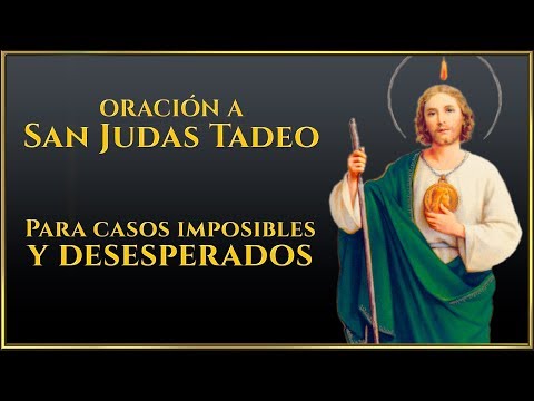 Oración a San Judas Tadeo para pedir ayuda divina