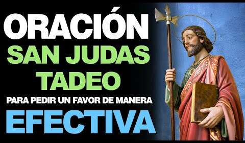 Oración a San Judas Tadeo para pedir un favor
